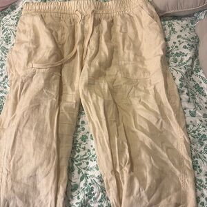 A new day- oatmeal trouser joggers